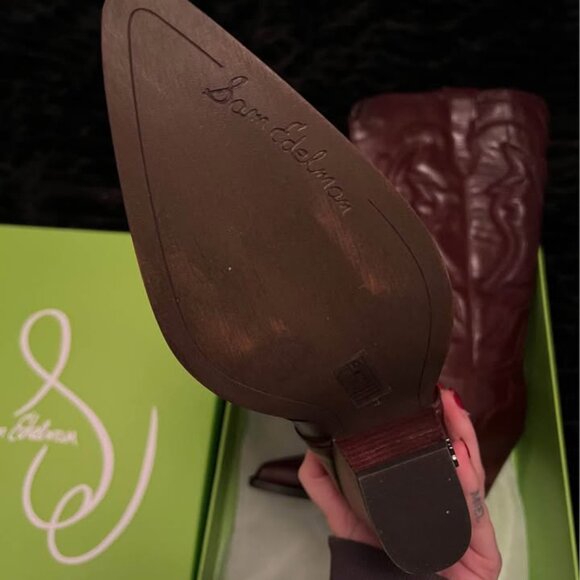 Sam Edelman Brand New Cowboy Boots - Picture 4 of 4